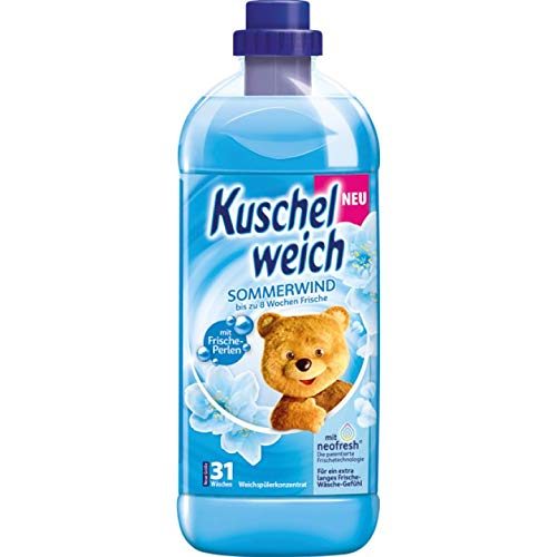 6er Vorratspack Kuschelweich Weichspüler 1000ml Sommerwind (6 * 1000ml)