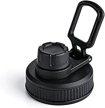 Accesorios de Tapa de Repuesto Otto Koning para Botellas Flask de Boca Ancha. Sin BPA, a Prueba de Fugas (Tapa Deportiva, Botella Boca Ancha)