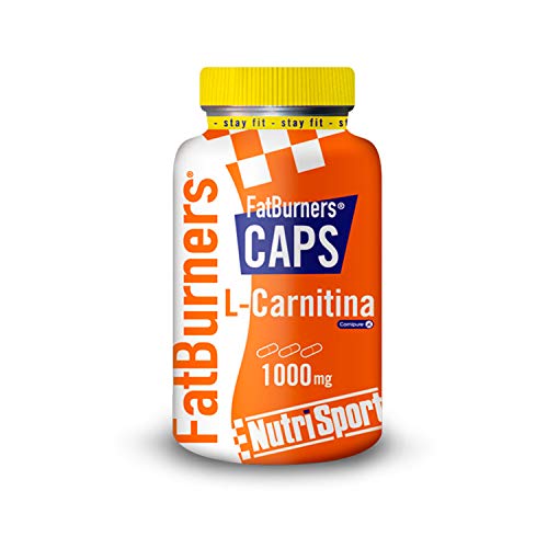 Nutrisport   Fatburner Caps, L Carnitina, Quemagrasas, 105 cápsulas 1000 g