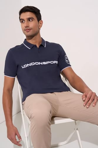 Image of Peregrine by Pantaloons Men's Solid Slim Fit T-Shirt