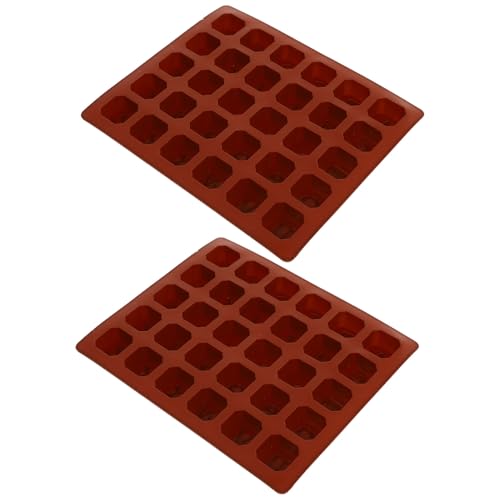 Molde de silicona para cubitos de hielo letras 2 piezas