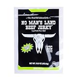 No Man’s Land Beef Jerky - Low Calorie, Low Carb, High Protein Beef Snack - Flavor FAJITA LIME 16oz (Pack of 1)