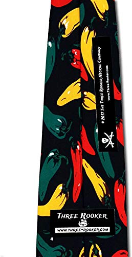 Hot Pepper Ties Chili Peppers Neckties Pepper Tie Mens Neck Tie #TOP3