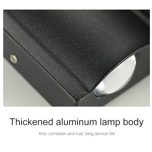 Lámpara LED exterior para iluminar zonas oscuras de la pared con flexión 2