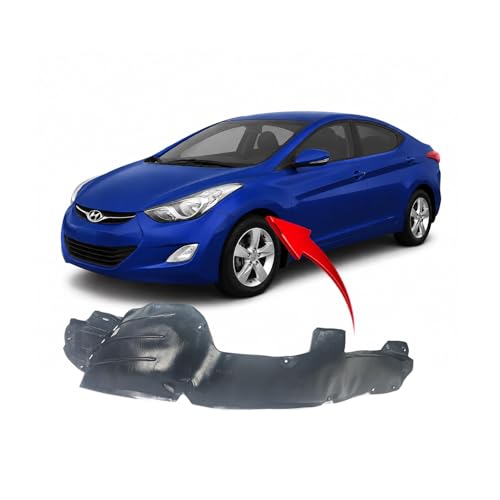 Image of FitParts Compatible with Hyundai Elantra 2011-2013 Front Left Fender Liner