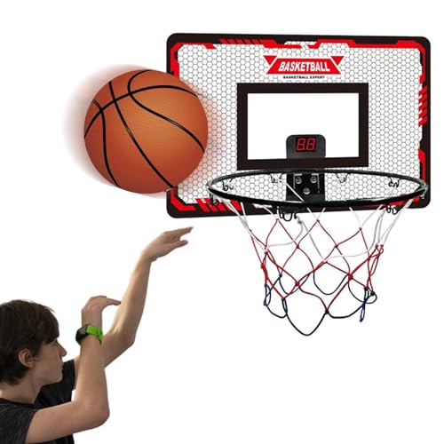Panier de basket pour porte et d'intérieur avec tableau d'affichage électronique pour chambre