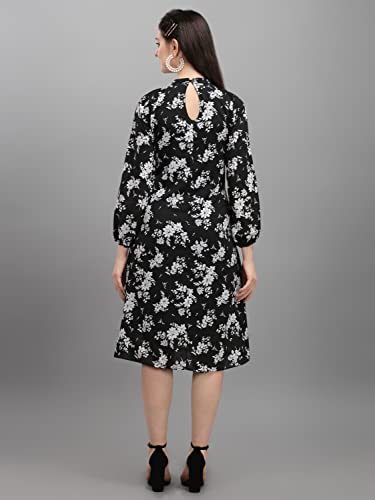 Image of Wedani Women's Chiffon A-Line Maxi Dress