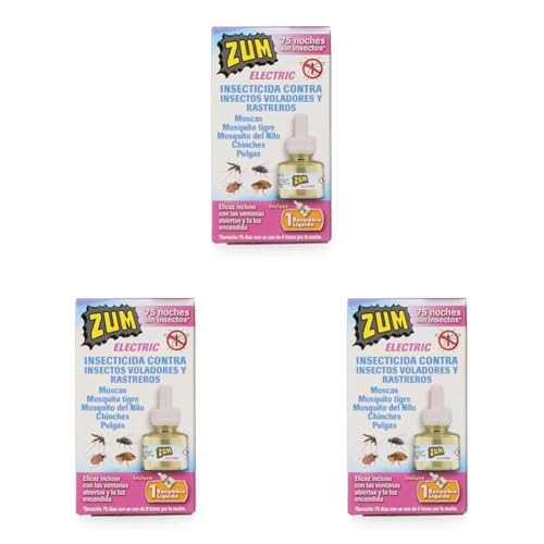 ZUM RECAMBIO PARA INSECTICIDA ELÉCTRICO T-1002 (Paquete de 3)