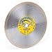 Piranha 10-Inch (10") Wet/Dry Tile Saw Diamond Blade, 10" X .080 X 5/8" Arbor, Continuous Super-Hi Rim Design, Cuts Porcelain Tile, Ceramic Tile, Marble, Granite & Similar (10" X .080 X 5/8" Arbor)