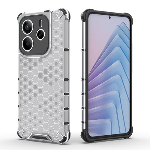 Image of Glasgow Back Case Cover Designed for [ Mi Redmi Note 14 5G ] (Stylish Look | Shock Proof) - Transparent