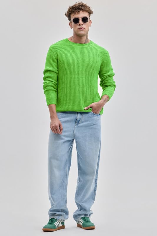Image of SNITCH Black Fisherman Knit Sweater