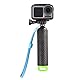 Febbya Schwimmer Handgriff,wasserdichte Schwimmender Unterwasser Hand Griff Strukturierter rutschfest Schaumstoff Easy Grip für Sport Kamera Action-Kamera Hero 5/3 mit Verstellbare Handschlaufe