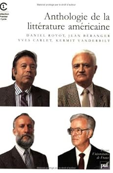 Paperback Anthologie de la litterature americ. [French] Book