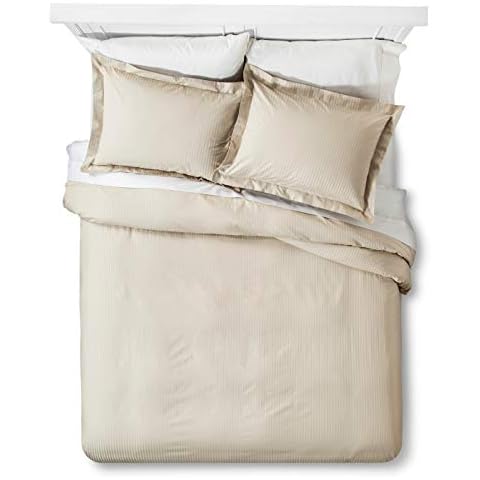 Feather & Stitch Queen Duvet Cover Set Cover
