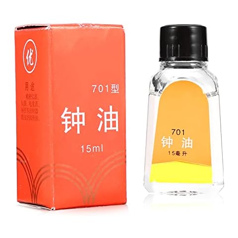 Dioche 15ml Clock Oil, Watches Lubricating Oil, Synthetic Clock Oil, Lubricating Oil Repair Maintaining Tool Accessory Cover
