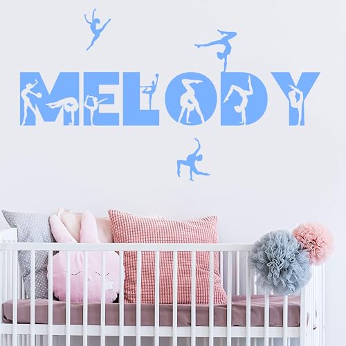 Vinilo decorativo personalizado para habitación infantil miniatura 5