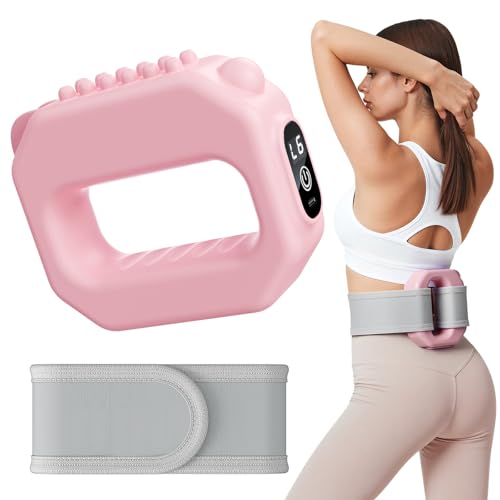 Image of MERACH Vibration Plate for Lymphatic Drainage, 6-Level Portable Cordless Vibration, Multifunctional Full-Body Fascia Ring, Deep Tissue Percussive Massager for Weight Loss, Gift for Women