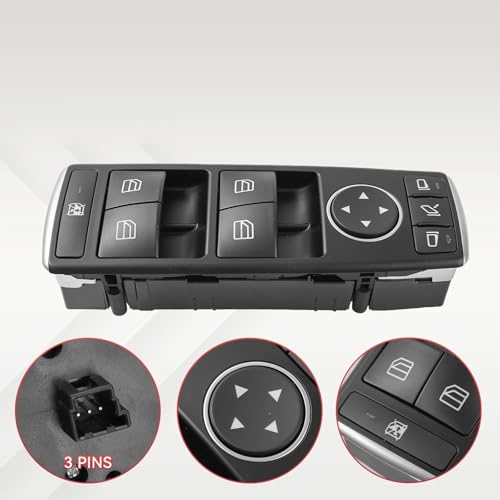 Commande leve vitre electrique Benz A200 B250 2013-2017 | Interrupteur 1669054400 - 2
