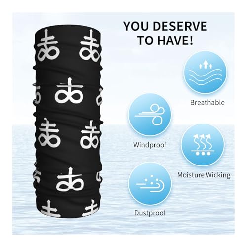Leviathan Cross and Serpents Neck Gaiters Face Masks Scarves Sun Protection Balaclavas Headbands Unisex4