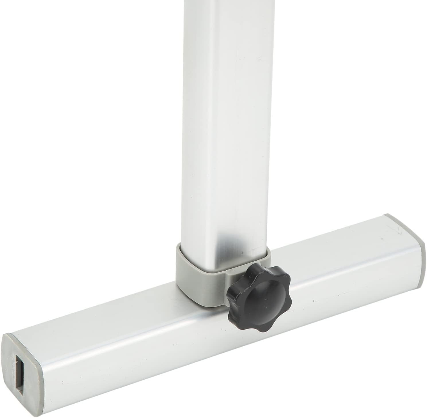 Asixxsix RV Table Base, Height Adjustable 23.22 to 30.51 Inch Foldable Table Leg Bracket, Heavy Duty T Bar Support with Anodized Aluminum for RV Marine Boat Yacht