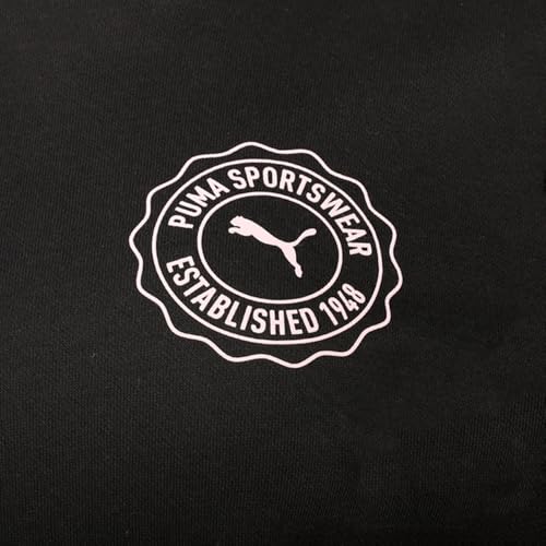 PUMA Womens Emblem Pull On Hoodie Casual - Black3