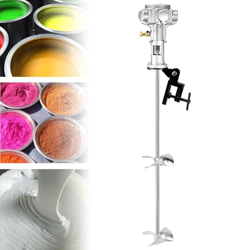 Máquina de agitación automática, batidora eléctrica para agitación de pintura y tanque, herramienta de soporte de clip comercial para mezclar y mezclar eficientemente