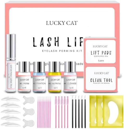 Lash Lift Kit, 2026 Eyelash Perm Kit for Perming, Curling and Lifting