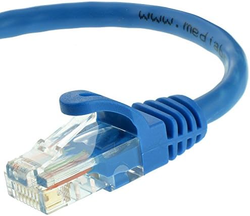 StarTech.com Cat5e Ethernet Cable20 ft - Blue - Patch Cable - Snagless Cat5e Cable - Network Cable - Ethernet Cord - Cat 5e Cable - 20ft (RJ45PATCH20)