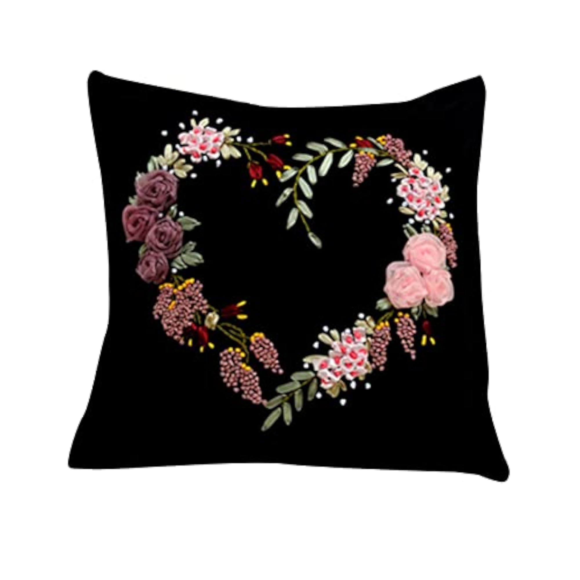 Embroidery Pillow Covers Kits Cross Stitch Pillow Case Needlework