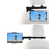 Tablet Halterung Auto, Tablethalterungen Auto, Tablet Halter Kopfstütze, Zweiachsig Ausziehbar KFZ...