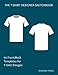 Produktbild The T-Shirt Designer Sketchbook: 50 Front/Back Templates for T-Shirt Designs