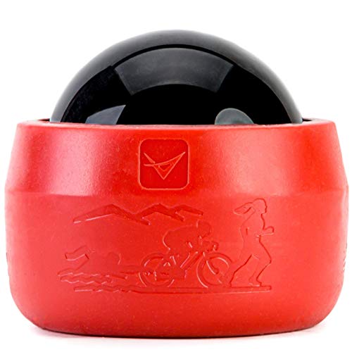 Massage Ball Handheld Massager with Rolling Ball Perfect for deep Tissue Massage Including feet, Legs and Back