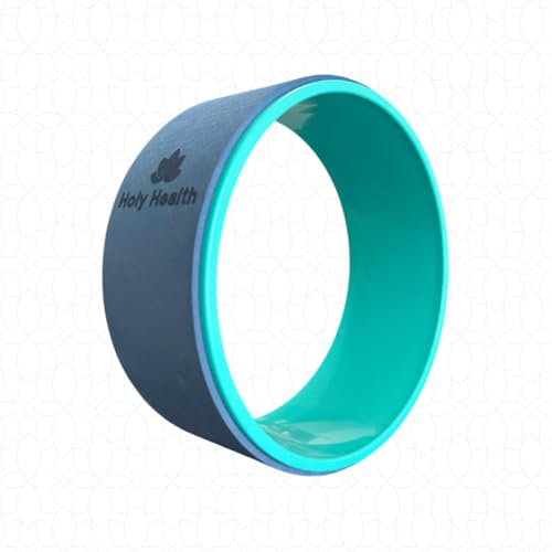 Yoga Wheel 12.5" dia. – Anti-Slip Back Opener for Flexibility,