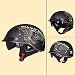 GAOZH Adultos Retro Casco Moto,Vintage Classic Abierto Cascos Half-Helmet,con Visera,ECE Homologado,Profesional Moto...