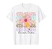 4th Grade Dream Team Pencil Leopard Back to School Students T-Shirt