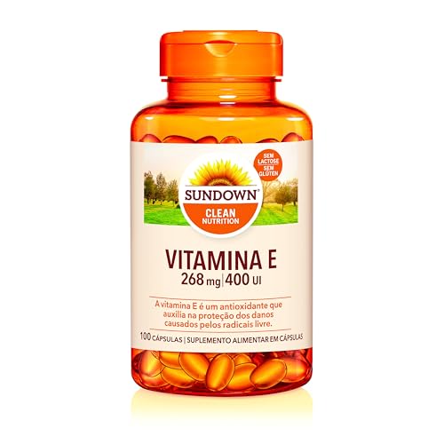 Vitamina E 400UI 100 Cápsulas, Sundown