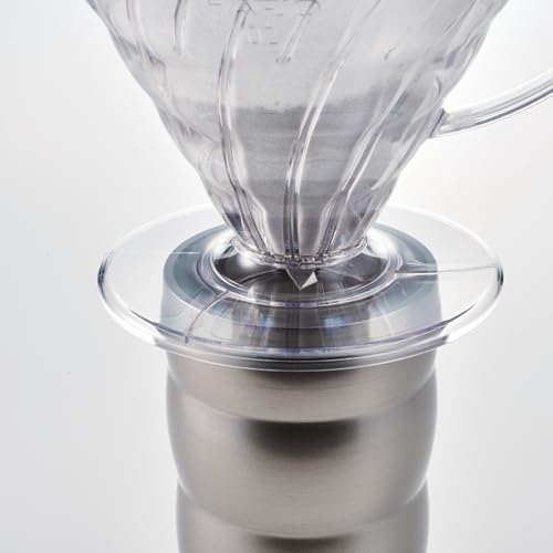Image of Hario V60 Plastic Coffee Dripper, Size 03, Clear