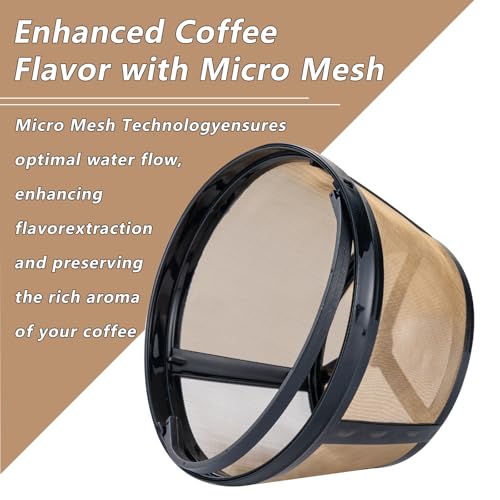 image for Piszvbej Coffee Filter Basket Compatible with Black and Decker, 8-12 C