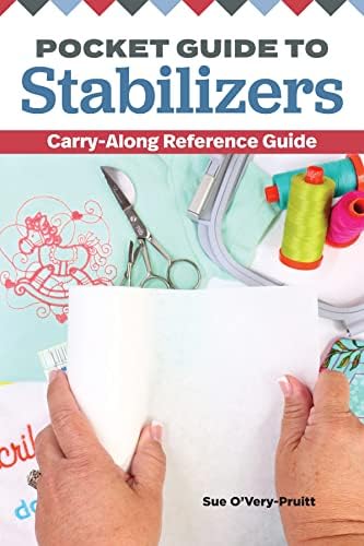 Pocket Guide to Stabilizers: Carry-Along Reference Guide (Landauer) 4x6 Sewing Reference for Tear-Away, Cut-Away, Wash-Away, Heat-Away, and Specialty Stabilizers; Choose the Right One for Each Project
