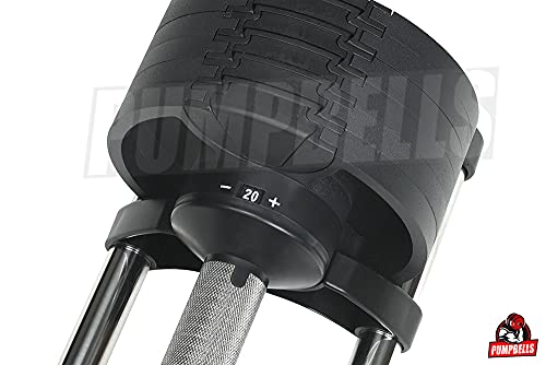 Verstelbare Dumbbell - 2kg t/m 20kg - Professionele halters - 6 Dumbbells in een - Afbeelding 6