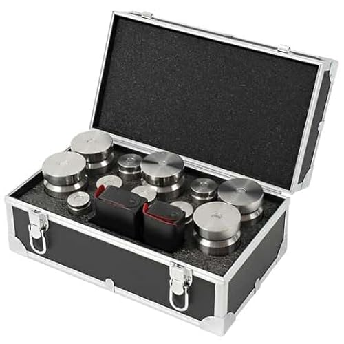 Troemner TW-5T 5 Lb-1/32 oz Class F Stainless Steel Test Weight Set with NIST Certificate