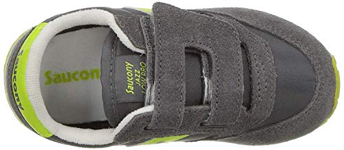 Saucony Unisex-Child Baby Jazz Hook & Loop Seasonal , Grey Multi 1, 8 M #TOP3