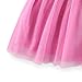 Disney Nightmare Before Christmas Jack Skellington and Sally Girls Long Sleeve Tulle Dress for Toddler and Big Kids Pink