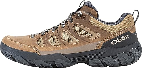 Oboz Men's Sawtooth X Low Hiking Shoes, Sandhill, 7