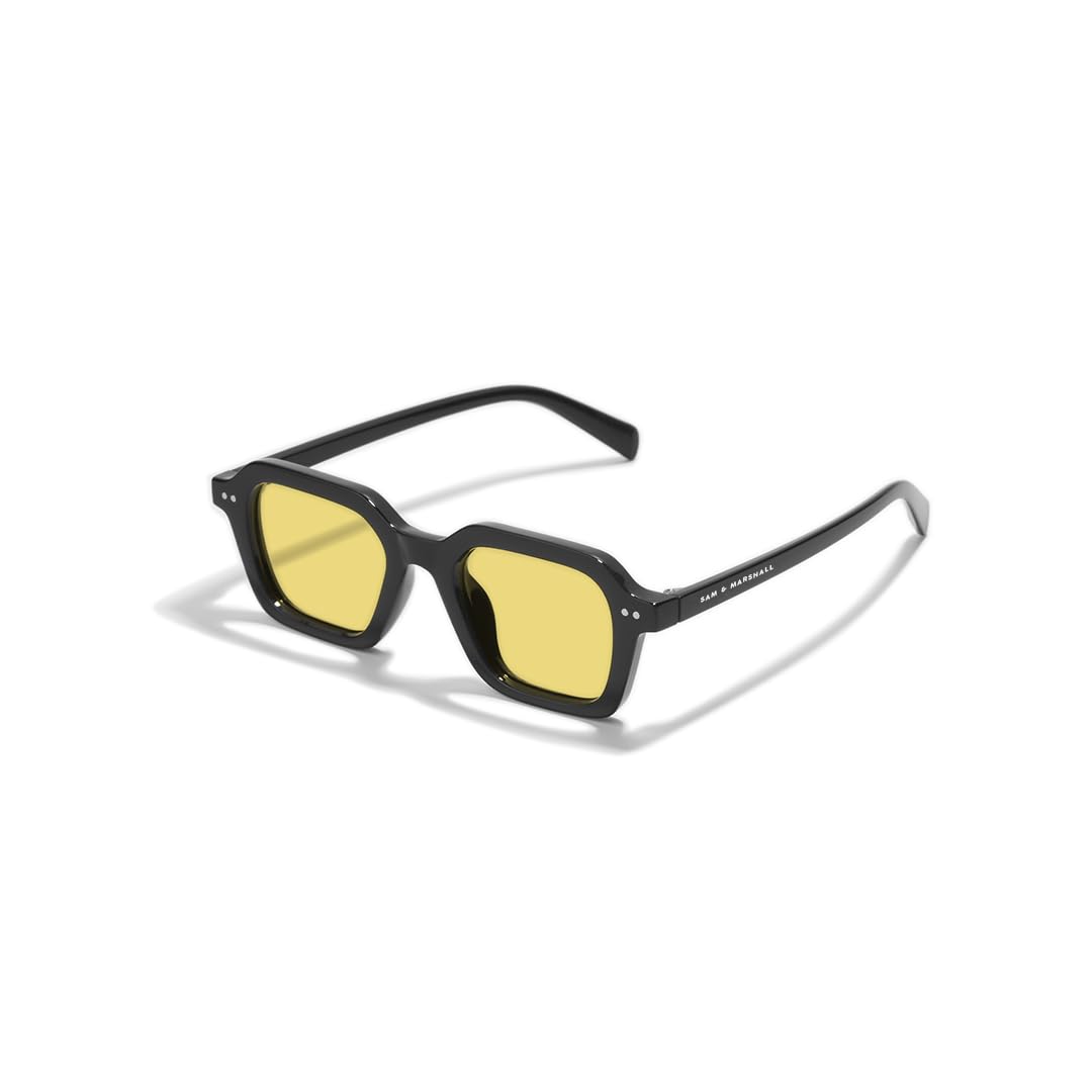 SAM AND MARSHALL VADER Sunglasses I 400UV Protection I Square Sunglass I Men & Women - Review, Price and Buying Guide