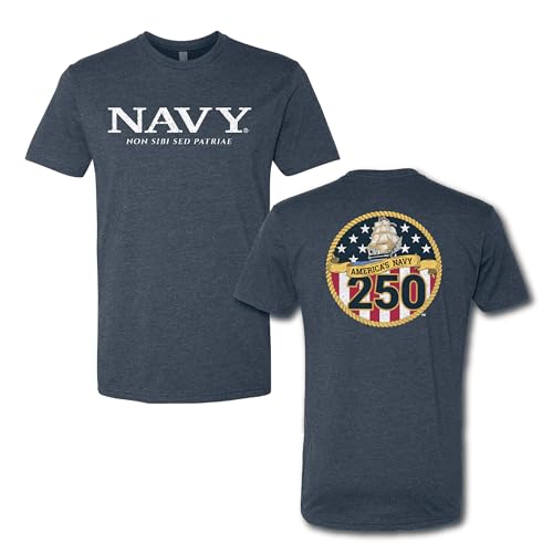 SWEET MEMORIES VINTAGE TEES Americas Navy 250th Anniversary Tee