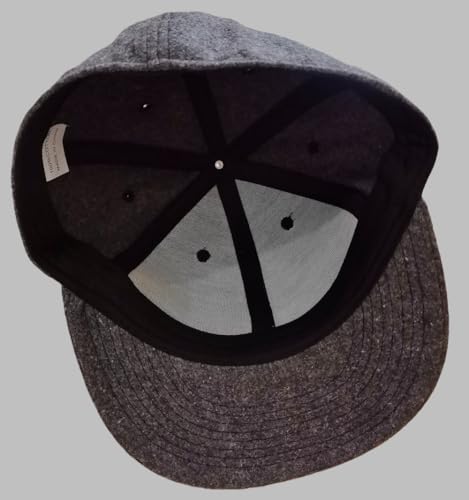 Gorra de béisbol de fieltro de lana invierno unisex miniatura 3