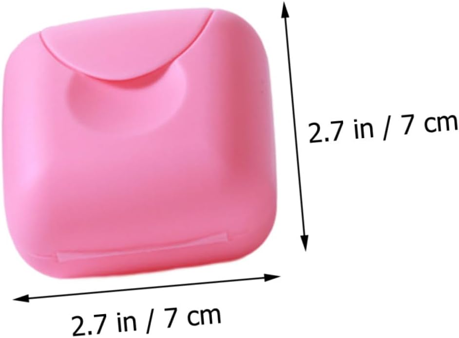 GLEAVI 4pcs Portable Tampon Storage Case Reusable Organizer for Menstrual Products and Easy to Clean Lightweight and Convenient for Handbag Use