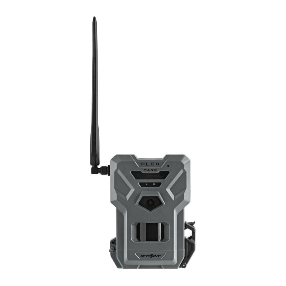 SPYPOINT Flex-Dark Telecamera Cellulare da Sentiero, Foto da 40MP, Video 1080p + Audio, Fotocamera da Gioco Senza Bagliore, Visione Notturna da Caccia, Attivazione del Movimento, Rilevamento 30m