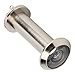 Safety Door Viewer, Alloy Peephole, 220° Viewing Angle, Fits 55-90mm Doors, Bronze Finish - Anti Theft Protection, Quick 5 - Minute Tool - Free Setup, Ideal for Home Security (Extended 16mm Wire
